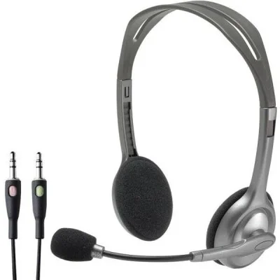 Logitech H110 Stereo Headset - Black